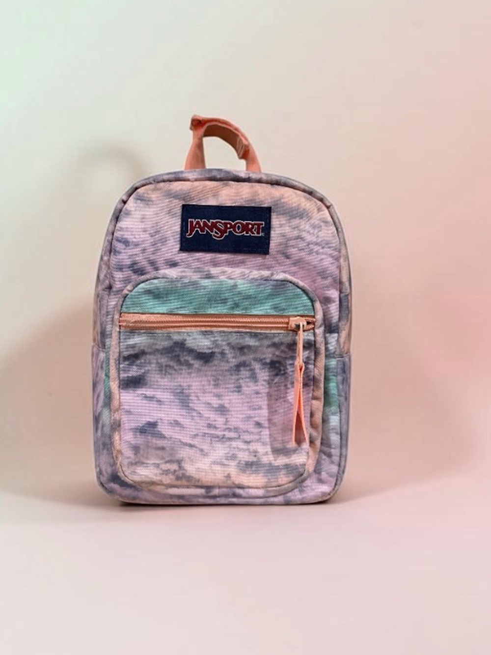 JanSport Big Break Tie Dye Insulated Lunch Bag - Pink Purple Mint (Preowned)